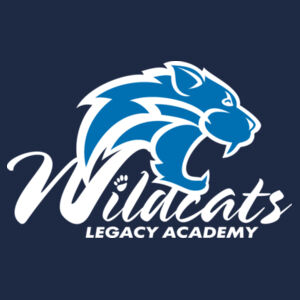 Navy Youth Full Zip Design