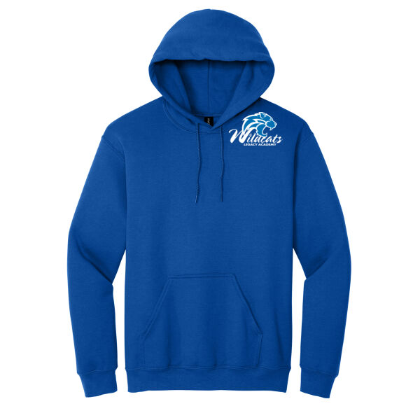 Chest Logo - Royal Adult Hoodie Thumbnail